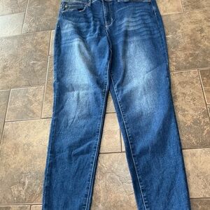 Classic Dark Blue Denim Jeans